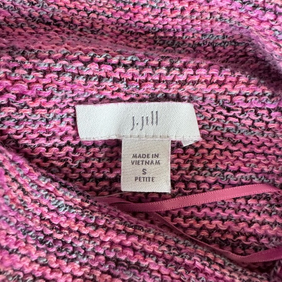 J. Jill Magenta Cowl Neck Knit Sweater in Pink/Purple - Picture 9 of 11